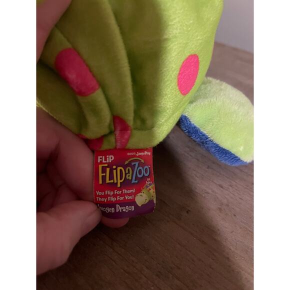 Flip a zoo plush unicorn and dragon stuffed animal - Picture 5 of 5